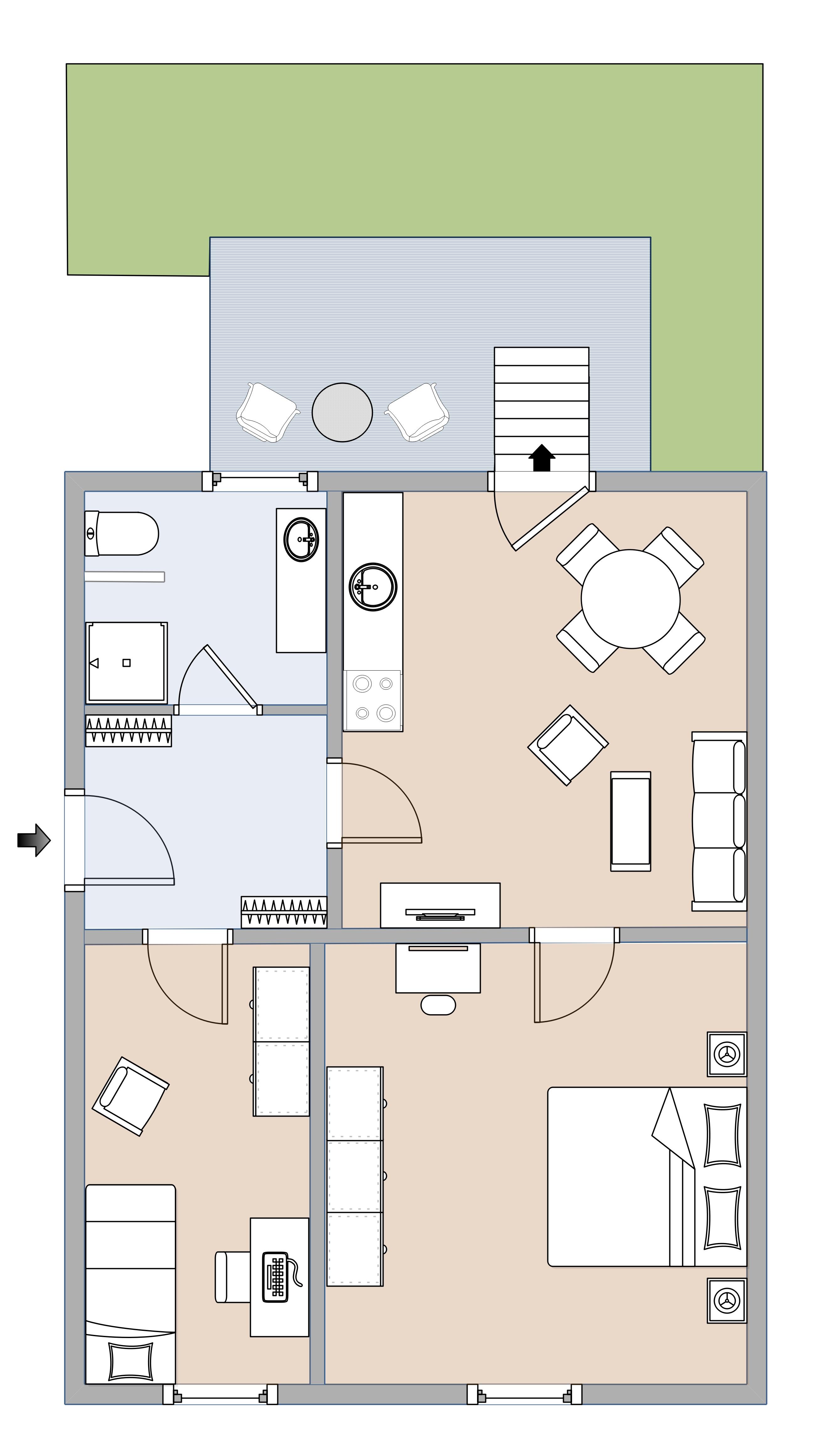 Charmante Altbauwohnung mit Garten und Terrasse