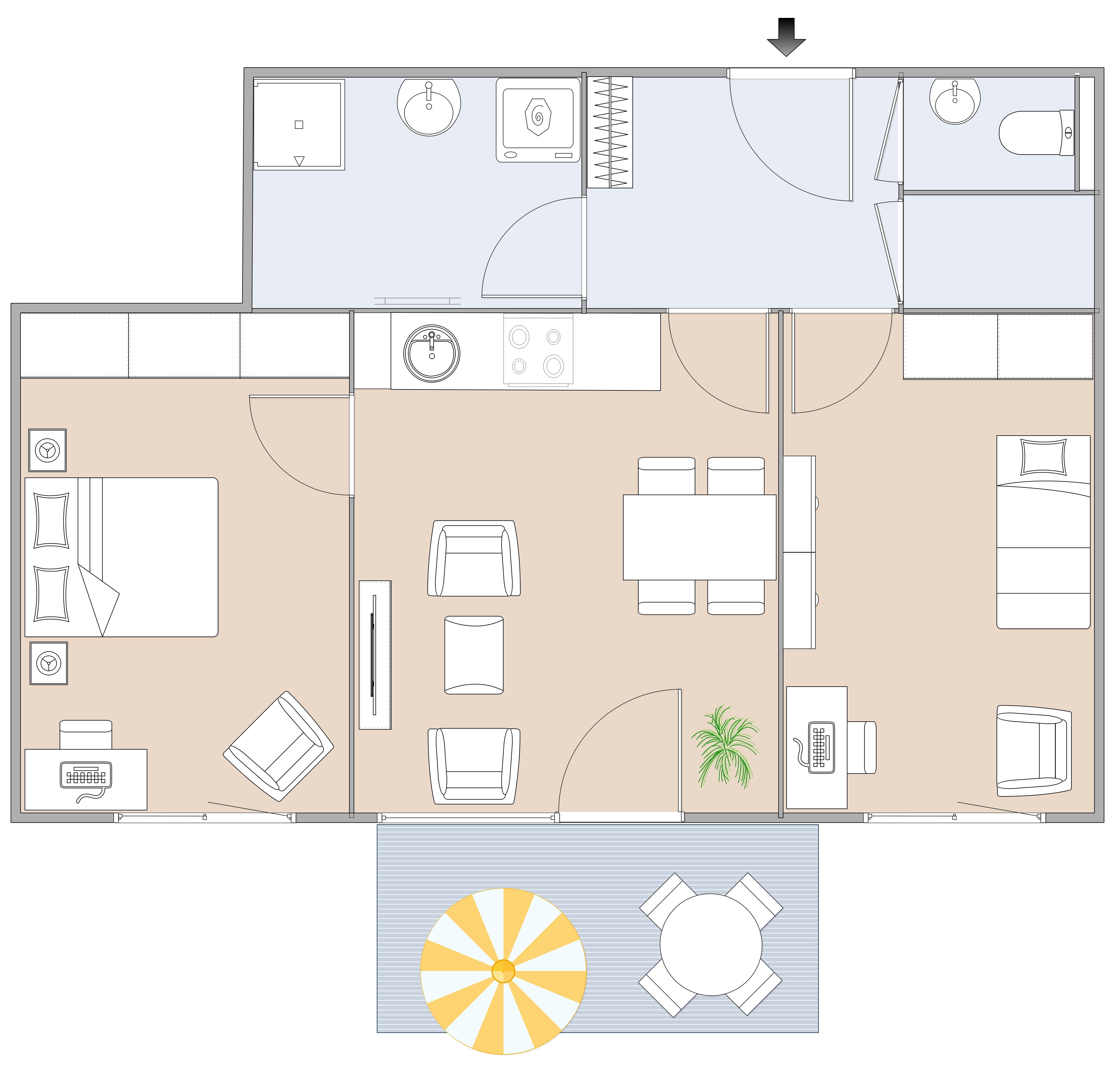 Neubauwohnung mit Balkon